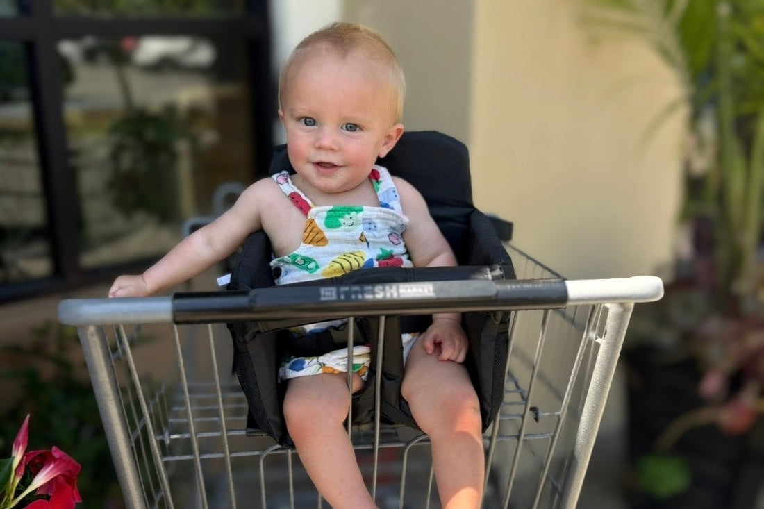 How to Keep Your Baby Comfortable in a Shopping Cart