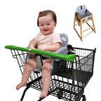 Shopping Cart Cover for Baby (Grey Clouds)