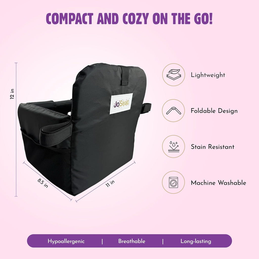 Shopping Cart Cover for Baby (Black)