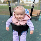 Shopping Cart Cover for Baby (Blue Checkered)