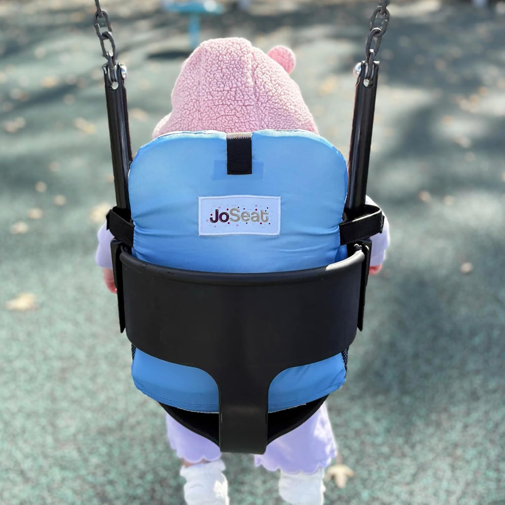 Shopping Cart Cover for Baby (Blue Checkered)