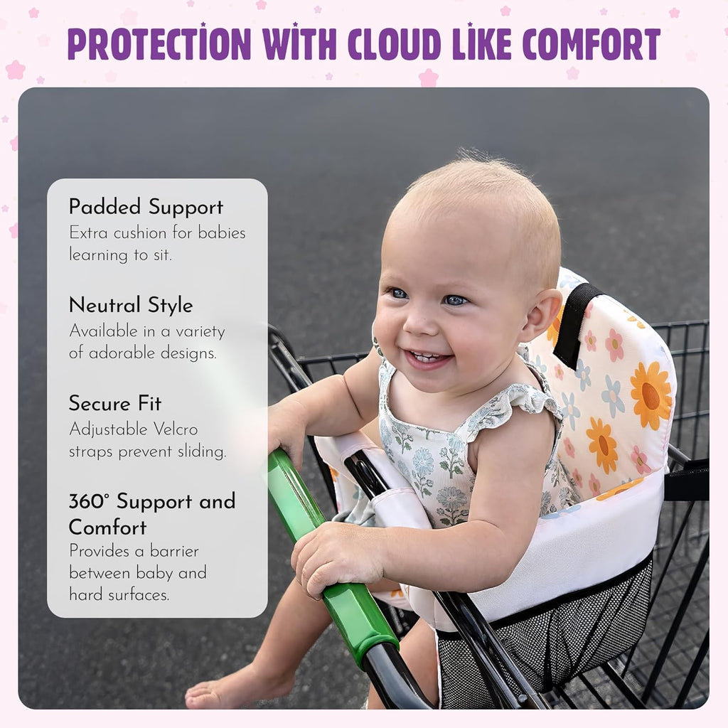 Shopping Cart Cover for Baby (floral)