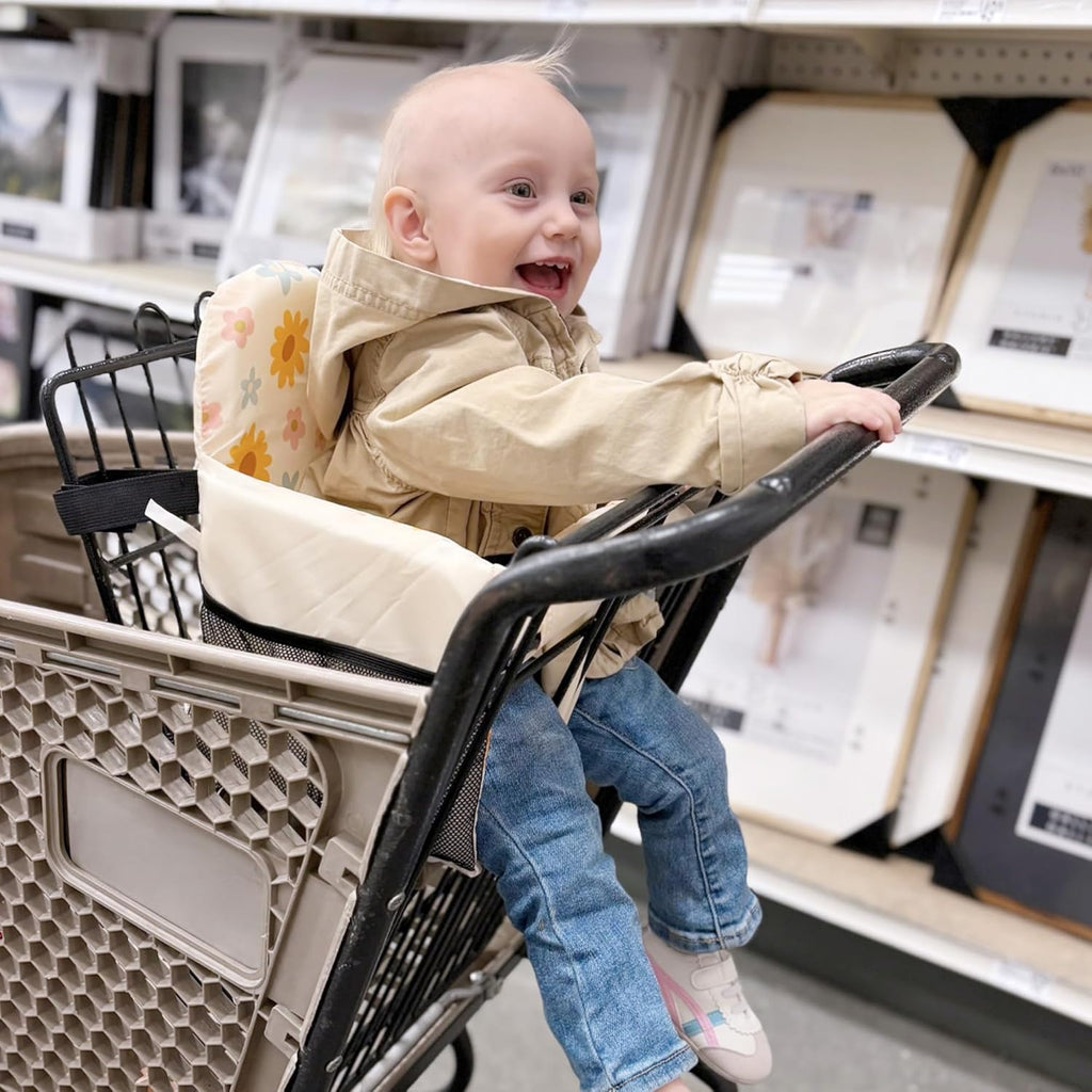 Shopping Cart Cover for Baby (floral)