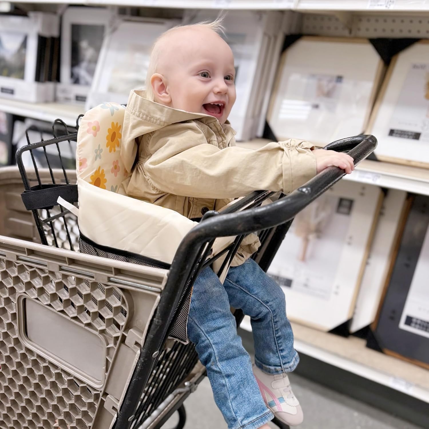 Shopping Cart Cover for Baby (floral)