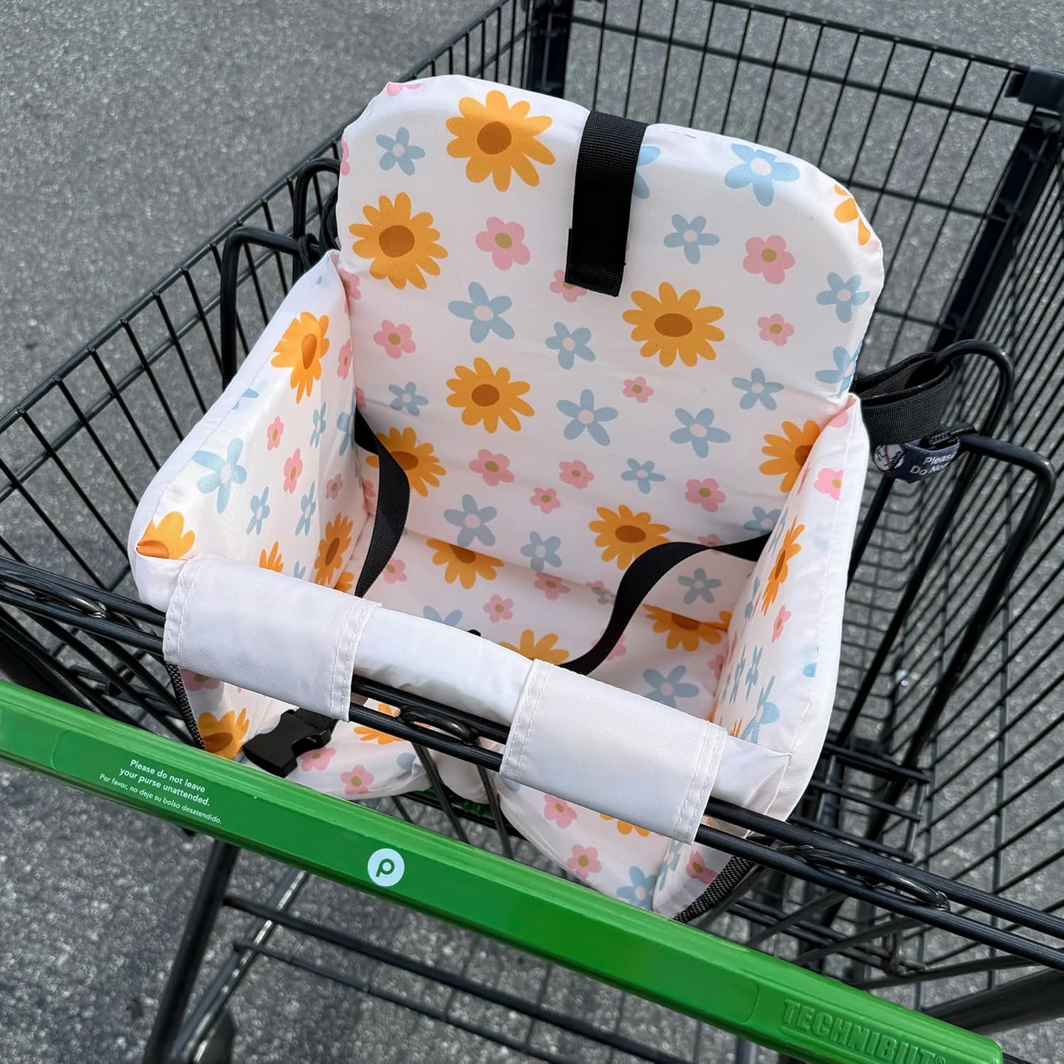 Shopping Cart Cover for Baby (floral)