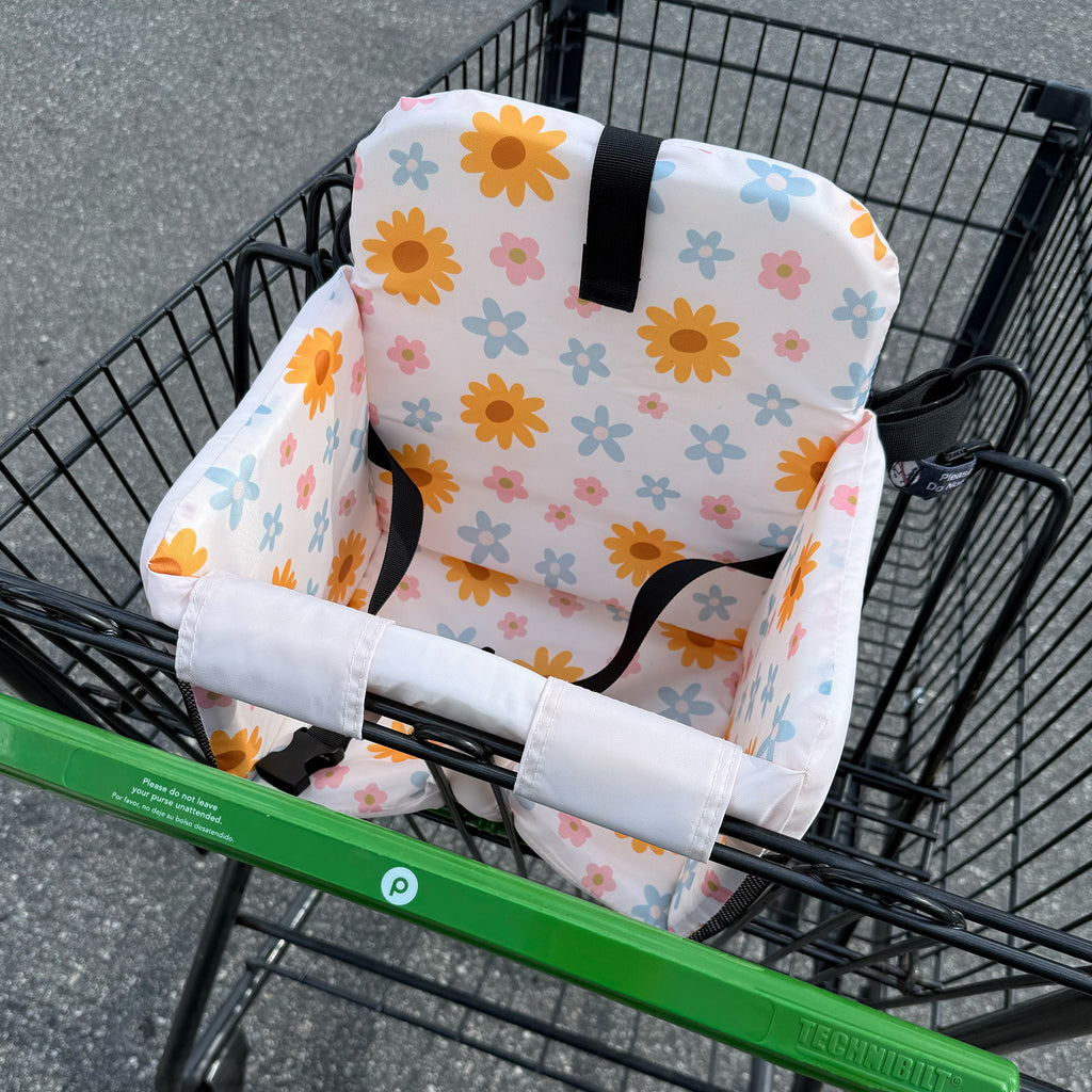 Shopping Cart Cover for Baby (floral)
