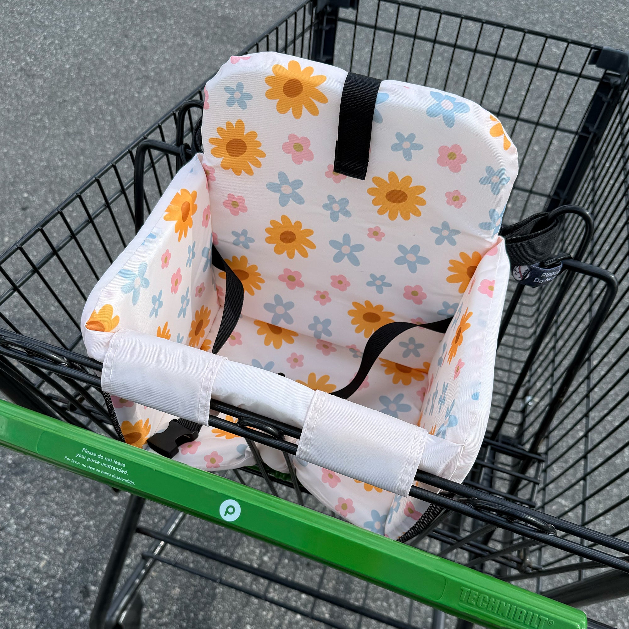 Shopping Cart Cover for Baby (floral)