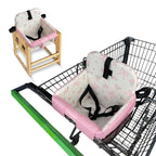 Shopping Cart Cover for Baby (Pink Bows)