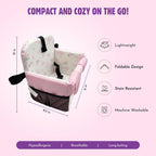 Shopping Cart Cover for Baby (Pink Bows)