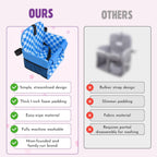 Shopping Cart Cover for Baby (Pink Bows)